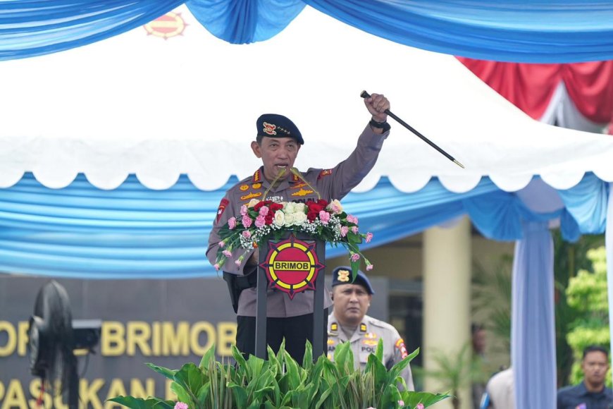 Rakernis Korps Brimob 2026 Dibuka, Kapolri Beri Arahan