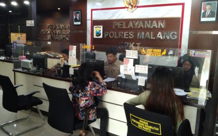 Polres Malang Tingkatkan Pelayanan SPKT, Utamakan Respons Cepat dan Humanis