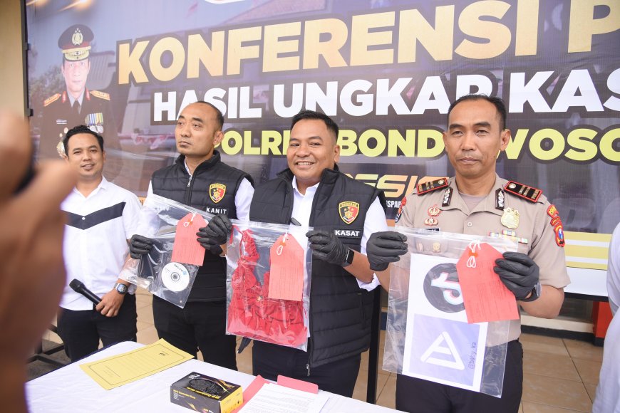 Polres Bondowoso Ungkap Kasus Asusila Berbasis Online