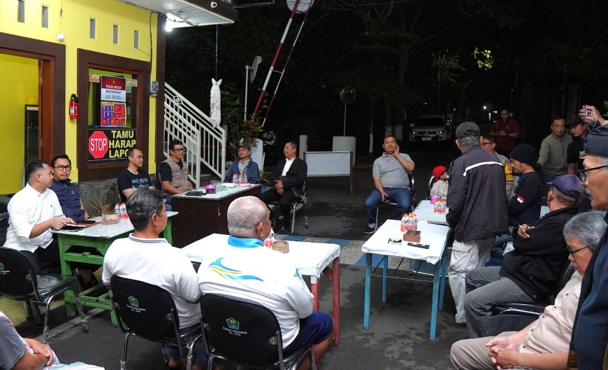 Kapolresta Malang Kota Perkuat Komunikasi dengan Tokoh Lingkungan