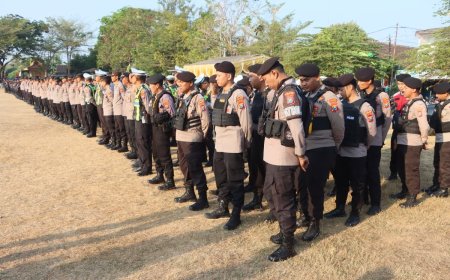 Polres Madiun Kota Gelar Apel Harkamtibmas, Aktivitas Masyarakat Pascakegiatan di Jalan Merak Kembali Normal